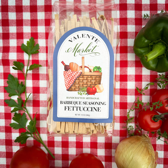 Barbeque Pasta Fettuccine
